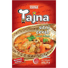 VISPAK TAJNA SMALL KEBAB - HALAL 50 G