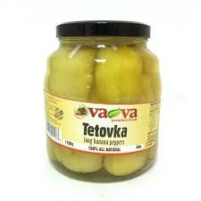 VAVA TETOVKA LONG BANANA PEPPERS 1100 G