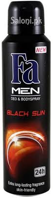 FA MEN BLACK SUN 150 ML