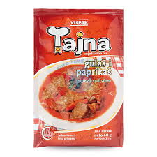 VISPAK TAJNA GULASH & PAPRIKAS - HALAL 60 G