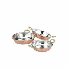 COPPER PAN FOR EGGS COOKING 3 PC SET