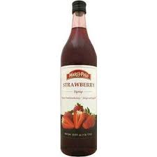 MARCO POLO STRAWBERRY SYRUP 1 L