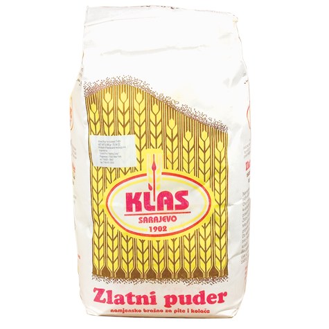 KLAS FLOUR ZLATNI PUDER 1 KG